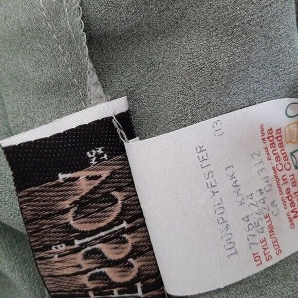 JESSICA Classic Fit High Waist Pull-on Dress Pants Sage Green Sz 24 W - Picture 10 of 10